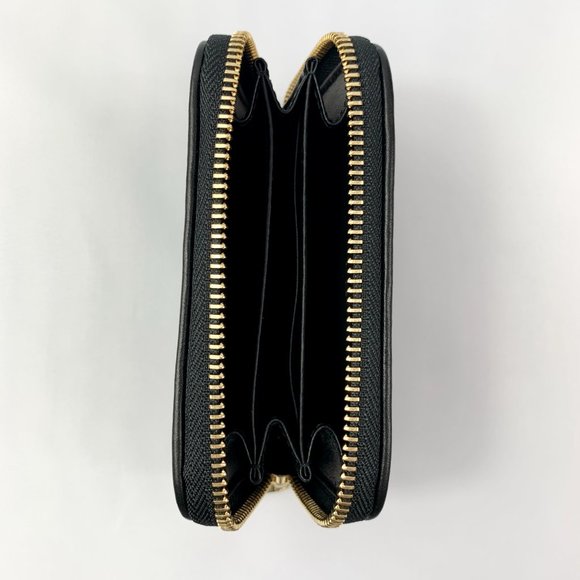 Salvatore Ferragamo Leather Change Purse in Nero NEW IN BOX - Picture 7 of 10